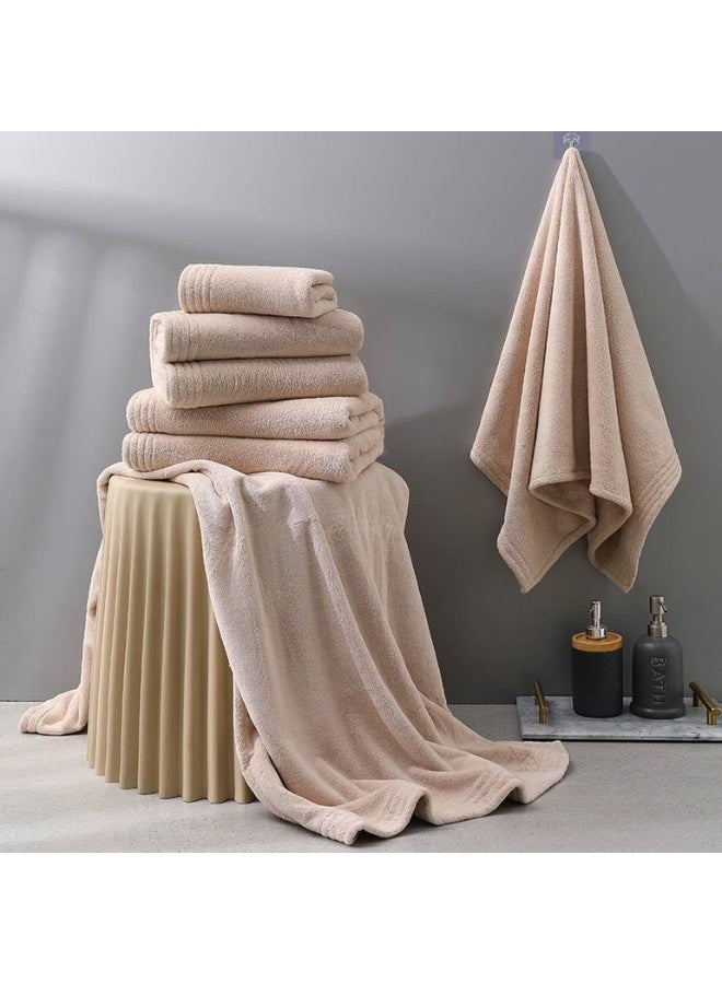 Reefi Modern Quick-Dry Towel, Beige, XL - Image 1
