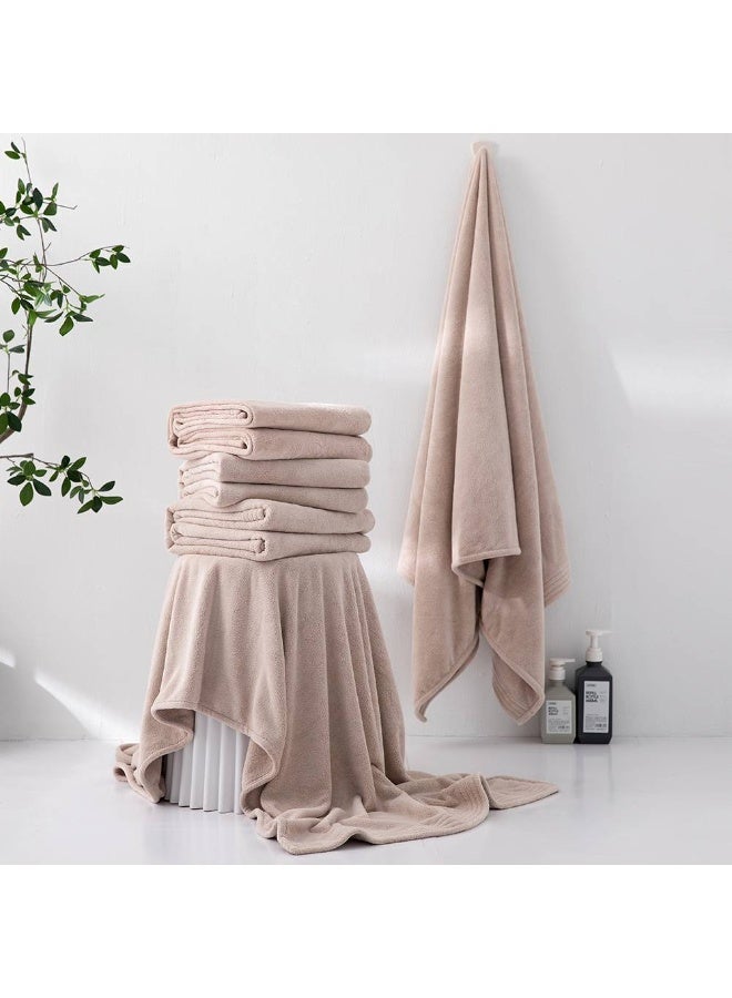 Reefi Modern Quick-Dry Towel, Beige, XL - Image 2