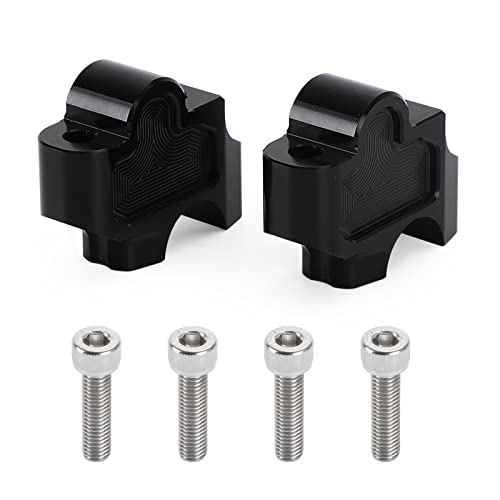 Topteng Motorcycle Handlebar Risers, CNC Handle Bar Clamp Riser 27mm fits for Honda REBEL CMX 250 2017-2021, REBEL CMX300 / CMX 500 / CMX 1100 2017-2021 - Image 5