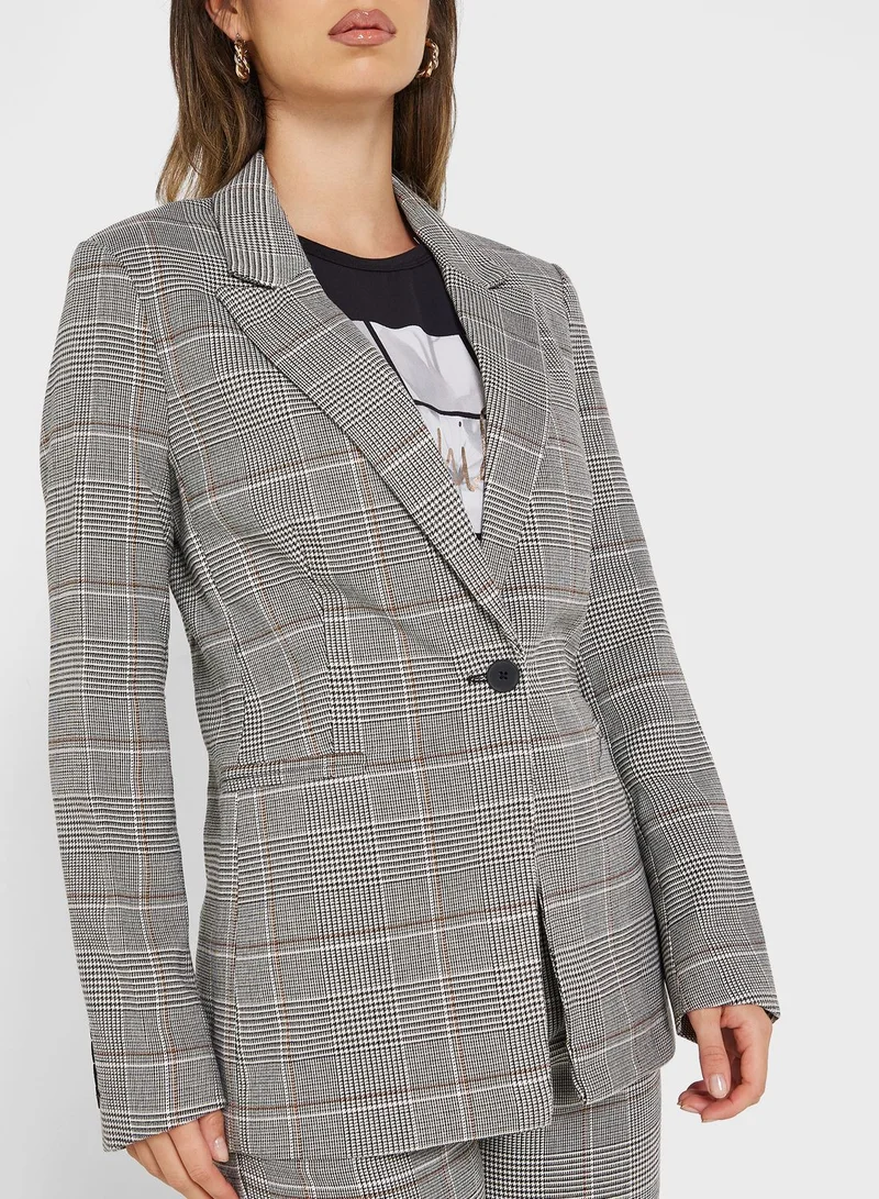 ONLY Checked Tailored Blazer