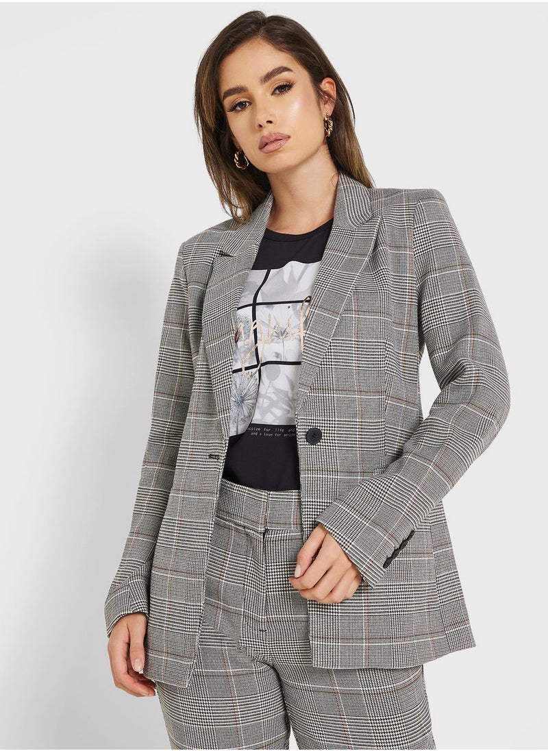 Checked Tailored Blazer - pzsku/Z4C5C660335AFB0A1489BZ/45/_/1701911663/cc590457-f6b9-447f-85d8-e94e6e8eacc4