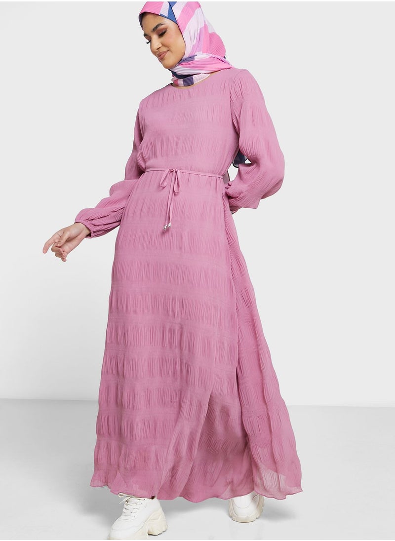 Tiered A-Line Dress