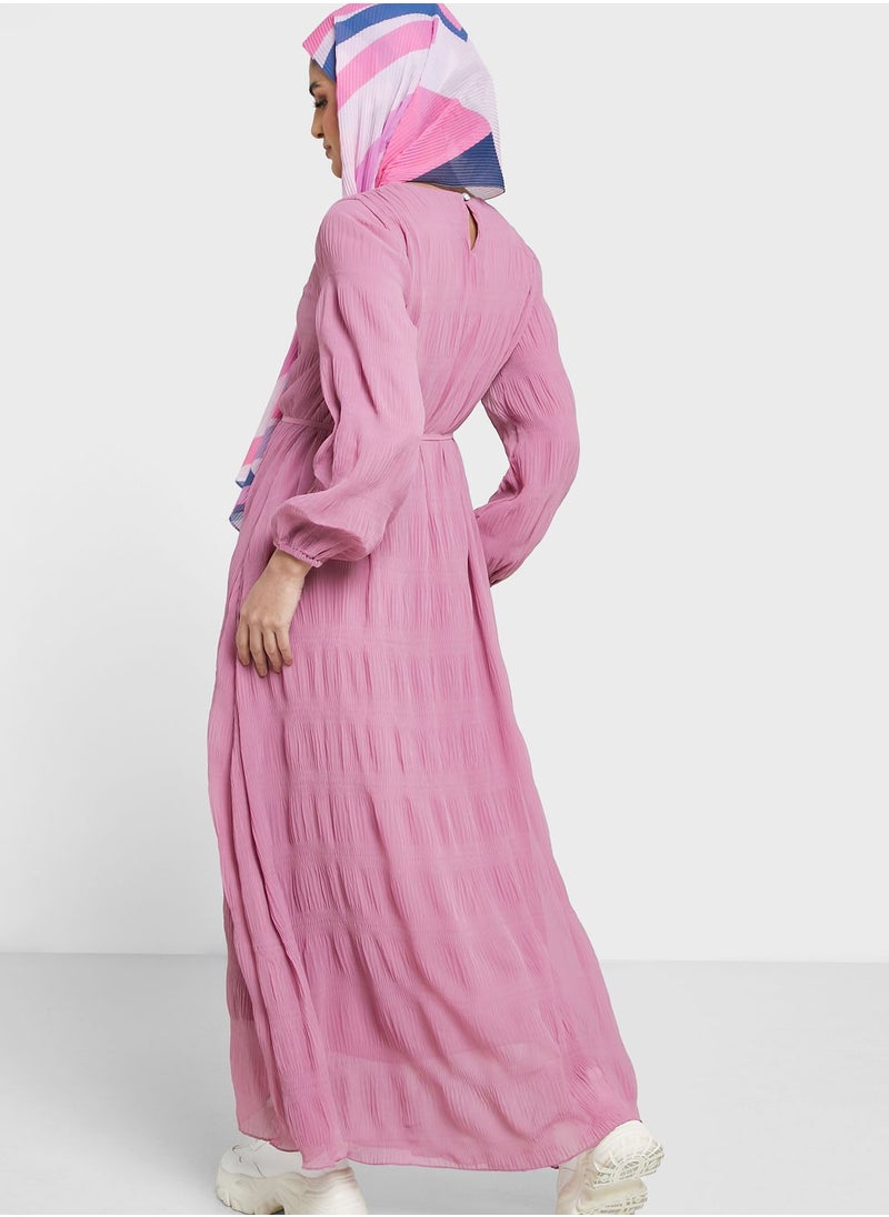 Tiered A-Line Dress