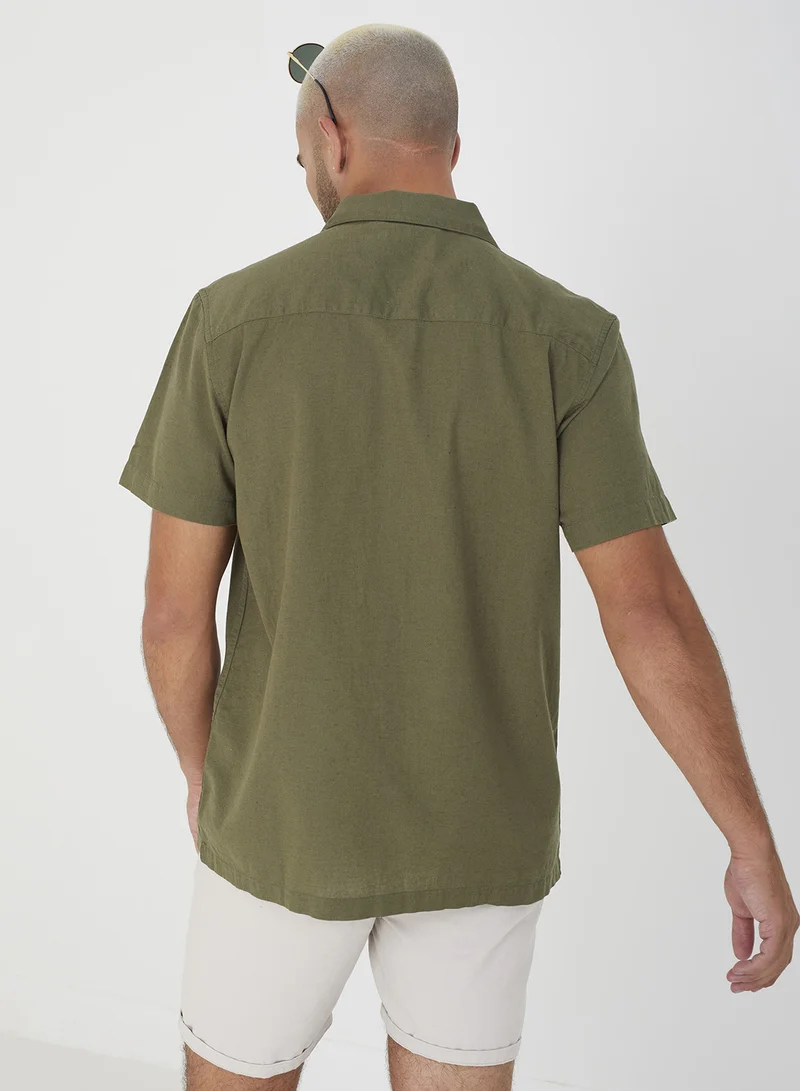 BRAVE SOUL Causal Short Sleeve Shirt