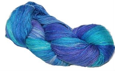 Knitsilk 100 Recycled and HandDyed Silk Roving Worsted Yarn Luxurious Soft Silk Roving Ideal for Knitting Crocheting Crafting Smooth Texture Fabulous Color100 gm225 YardsOslo