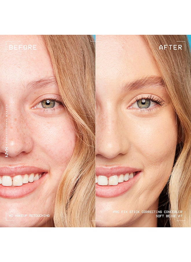 NYX PROFESSIONAL MAKEUP خافي عيوب البشرة برو فيكس ستيك - بيج ناعم  - Image 5