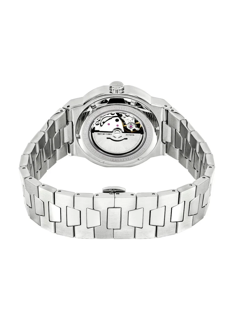 Rotary  Men's Regent Automatic Watch, 40 mm, Green Dial, Stainless Steel Bracelet for Men | Best Price UAE