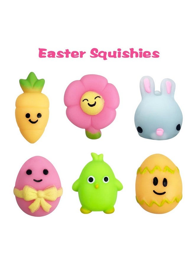 Jofan 6 Pack Easter Bubble Bath Bombs With Easter Squishy Toys Inside For Kids Girls Boys Easter Basket Stuffers Gifts - Image 2