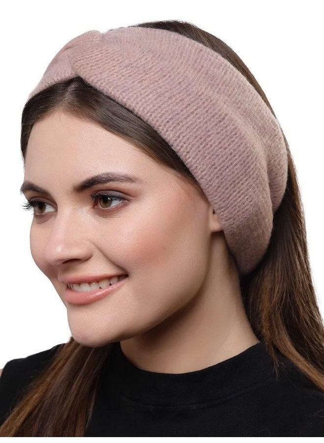Vogue Hair Accessories Latest Stylish Trendy Classic Heaband For Girls & Women (Colour:- Pink & Black)  - Image 4