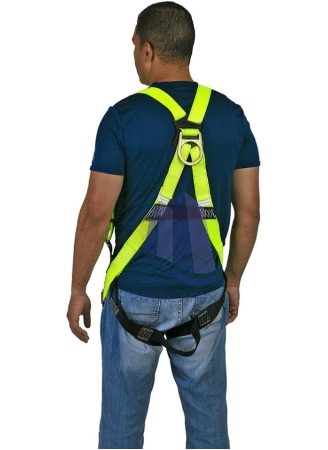 Biella Body Fall Protection Safety Harness Essential Climbing Prevention with Hook for Construction, Window Cleaning, Measurement, and More  - Image 5