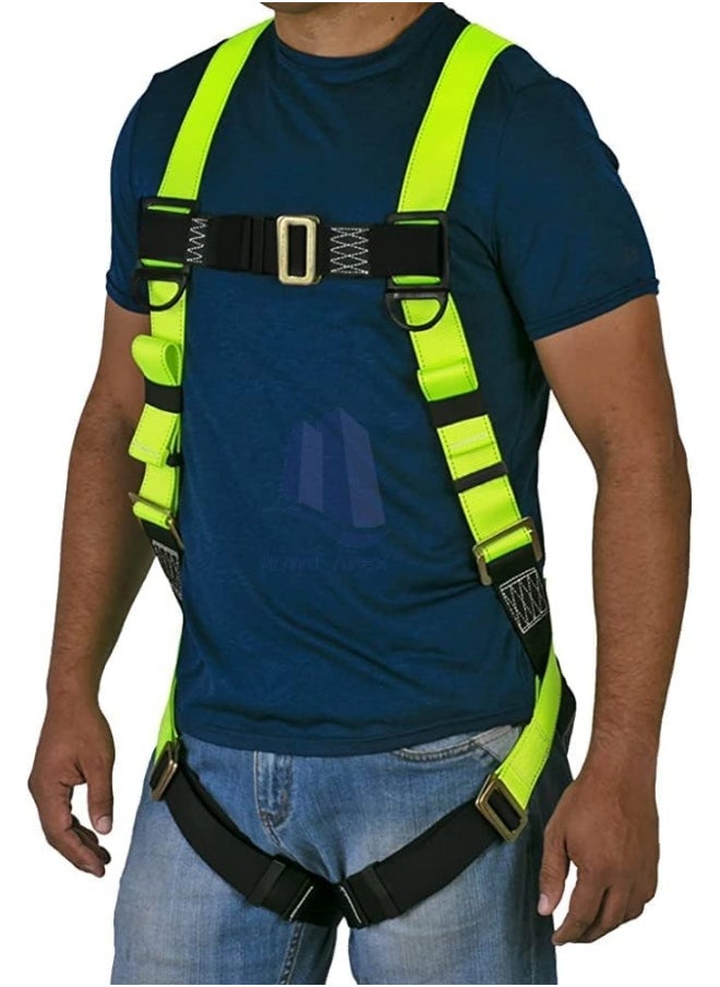 Biella Body Fall Protection Safety Harness Essential Climbing Prevention with Hook for Construction, Window Cleaning, Measurement, and More  - Image 4