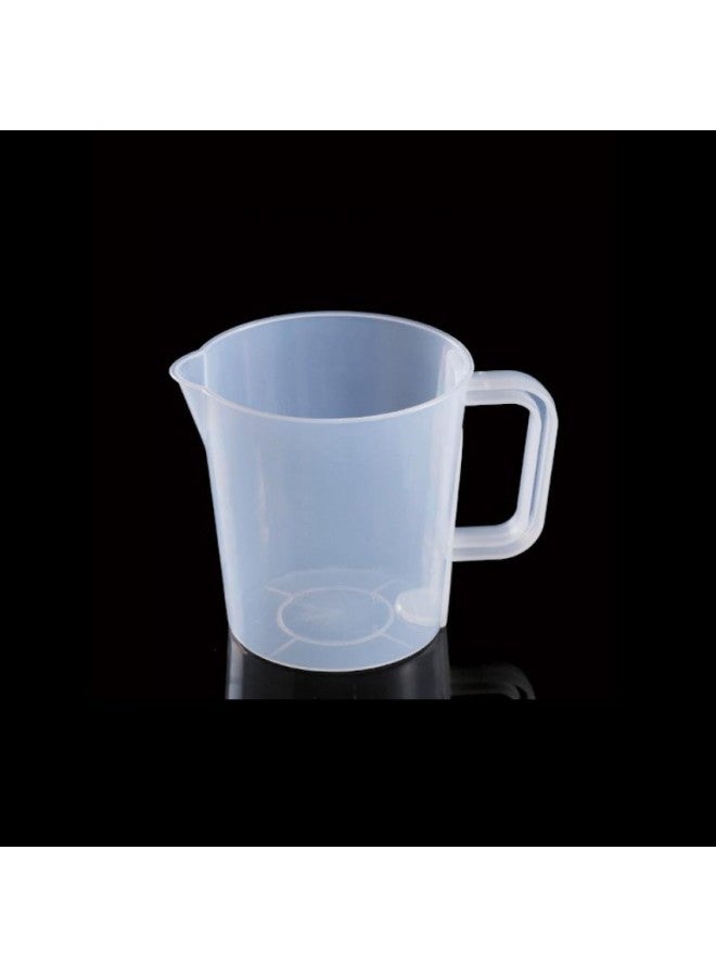 Measuring Cup Manufacturers Wholesale With Handle Measuring Cup Plastic Restaurant Milk Tea Shop Kitchen Home-Color:No Cap, No Scale-Capacity:14*14-1000ml - Image 2
