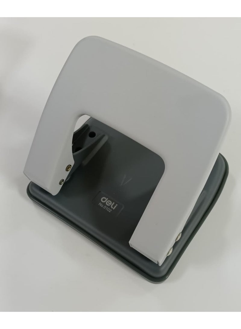 ديلي مثقب ورق مزدوج الفتحات من ديلي 0102، سعة 20 ورقة - Image 2