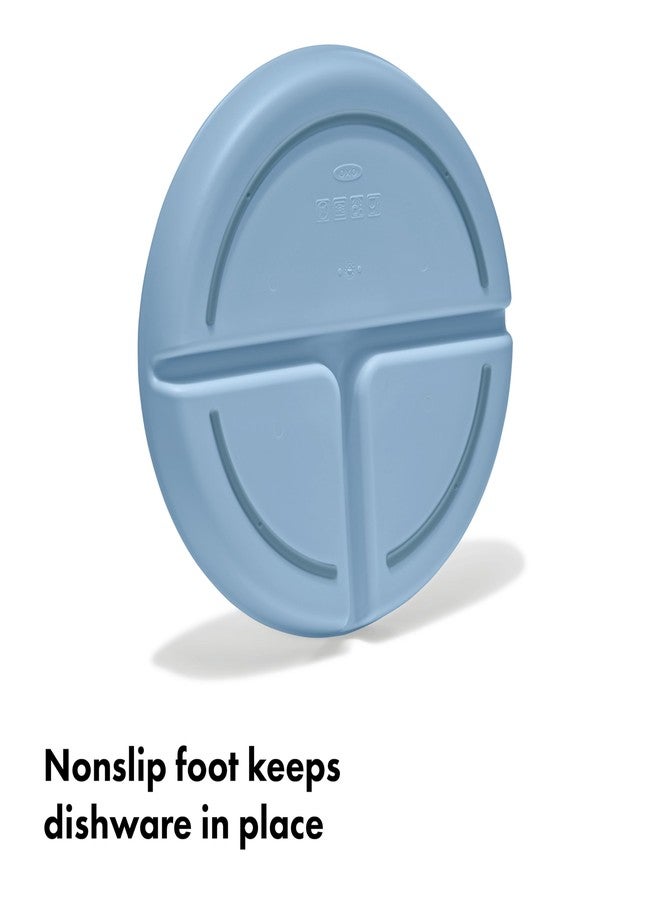 OXO Tot Stackable Divided Plates Set - 3pk - Dark - Image 4