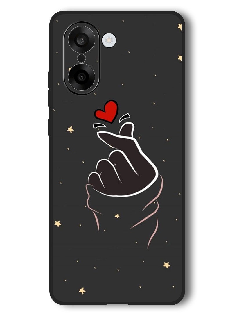 Theodor Case Compatible with OnePlus Nord CE 5 6.77 Inch Protection Shockproof Bumper Cover Snap Love - Image 1