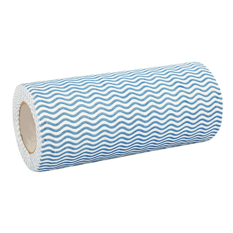Fabby NonWoven fabric Kitchen Towel Roll 9 x 8 Inches 60pcsPackage With BioDegradable Food Wrapping Paper 10mtr 20 extra Pack of 2 - Image 4
