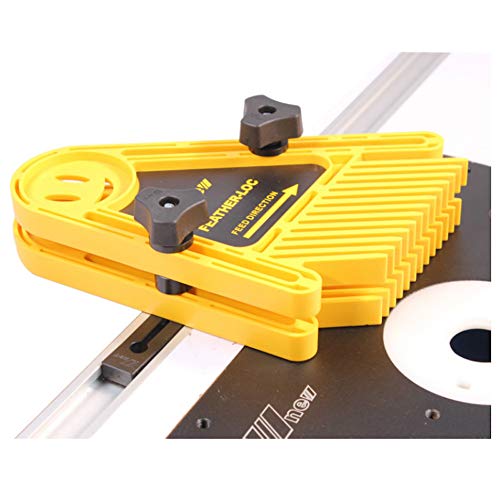 Evwoge Feather Loc Board Set for Woodworking Table Saws Engraving Machine Double Featherboard Push Block for Workbenches - Image 3