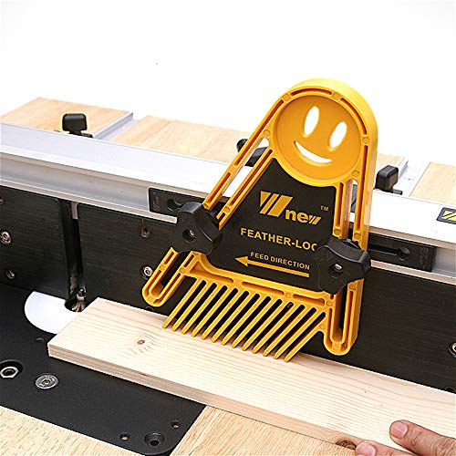 Evwoge Feather Loc Board Set for Woodworking Table Saws Engraving Machine Double Featherboard Push Block for Workbenches - Image 5