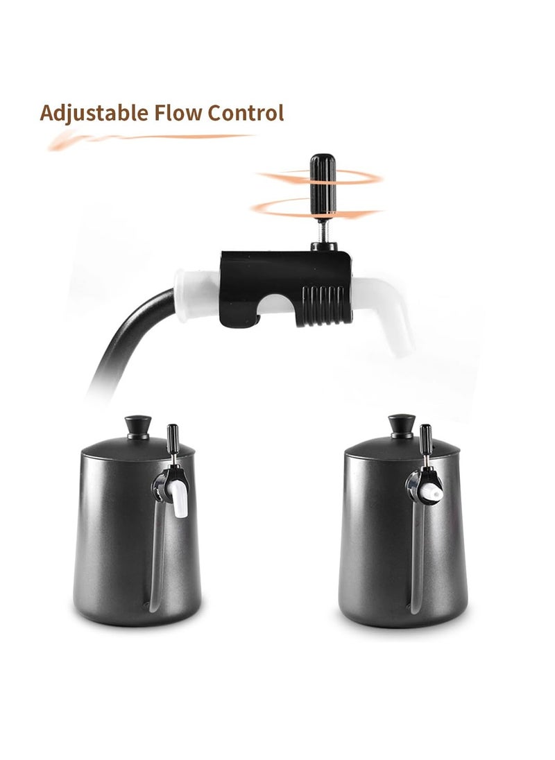 Coffee Dripping Jugs Kettle Gooseneck Pot Restrictor Nozzle Compatible Replacement Part Spout Diversion Aid