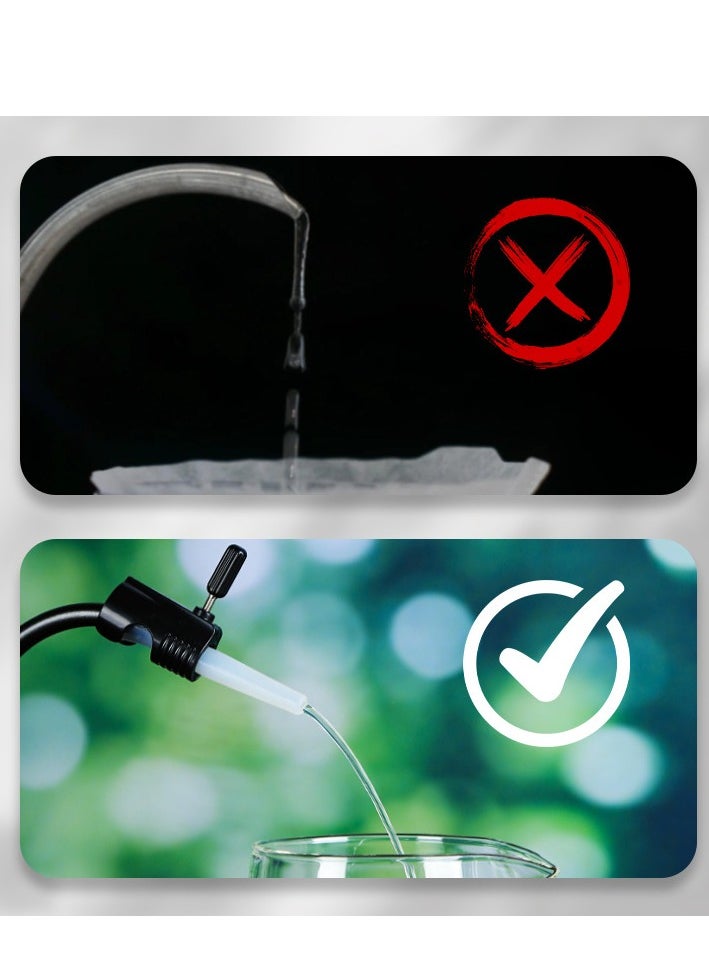 Coffee Dripping Jugs Kettle Gooseneck Pot Restrictor Nozzle Compatible Replacement Part Spout Diversion Aid