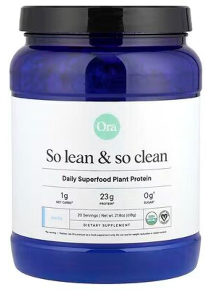 So Lean & So Clean PlantBased Superfood Protein Vanilla 21.8 oz (618 g)