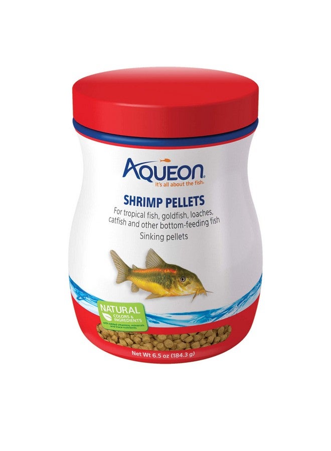 أكيون حبيبات الروبيان، طعام غاطس للأسماك الاستوائية والأسماك الذهبية والأسماك الصغيرة وسمك السلور وغيرها من الأسماك التي تتغذى على القاع، 6.5 أونصة - Image 1