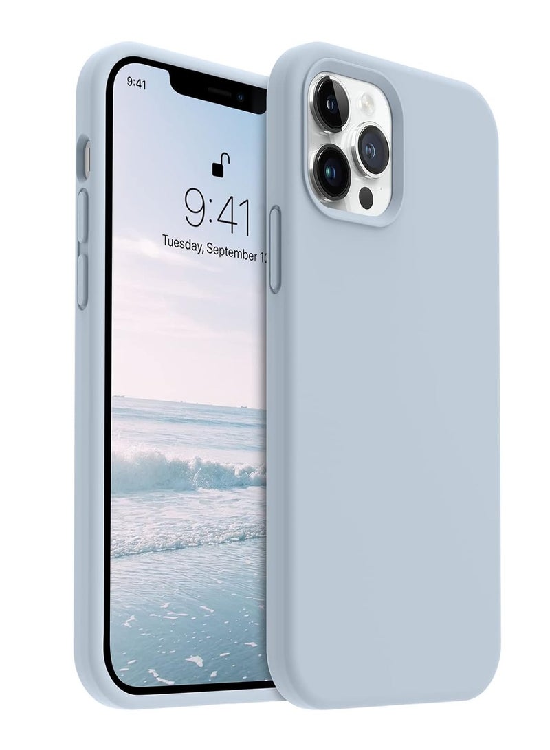 BORTONY iPhone 12 Pro Max Case Liquid Silicone Anti Scratch Anti Fingerprint Soft Silky Touch Shockproof Protective Cover for Apple iPhone 12 Pro Max  - Image 1