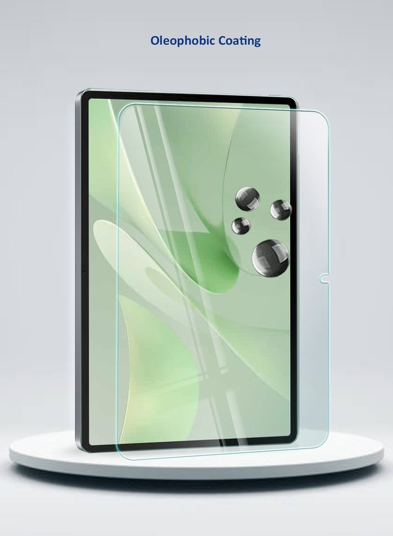 دبليو تيك هواوي ميت باد 12 X / ميت باد اير 2024 (12.0 بوصة) سلسلة بريميوم منحنية الحواف غطاء كامل واقي شاشة زجاجي - شفاف - Image 4