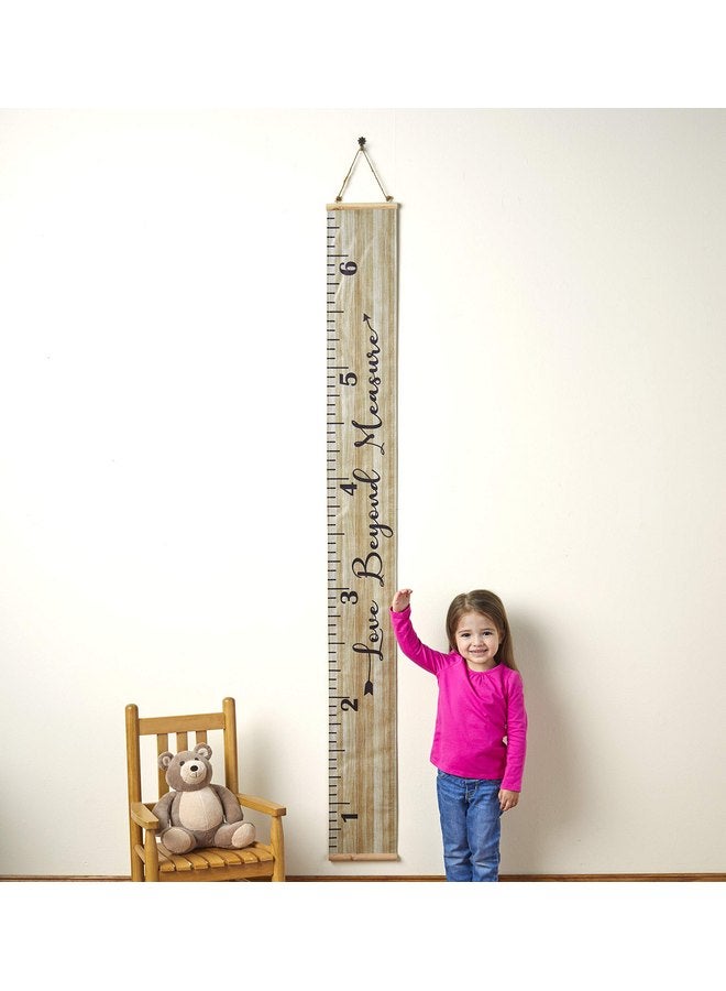 The Lakeside Collection Sentiment Ruler Growth Chart - Child Height Tracker - Love Beyond Measure - Image 2
