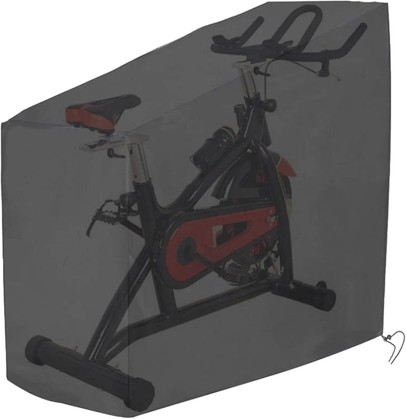 tonhui Exercise Bike Cover, Upright Indoor Cycling Protective Cover Dustproof Waterproof Cover Ideal for Indoor Or Outdoor Use - Image 1