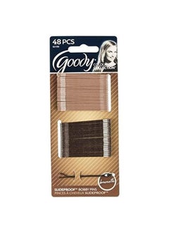 Goody WoMens Colour Collection Bobby Pins SPH, Brunette, 48 Count
