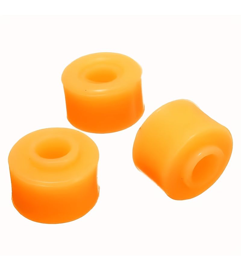 5 Pack 10mm Inner Diameter Yellow Rubber Shock Absorbing Washers For Car Modification - Image 4