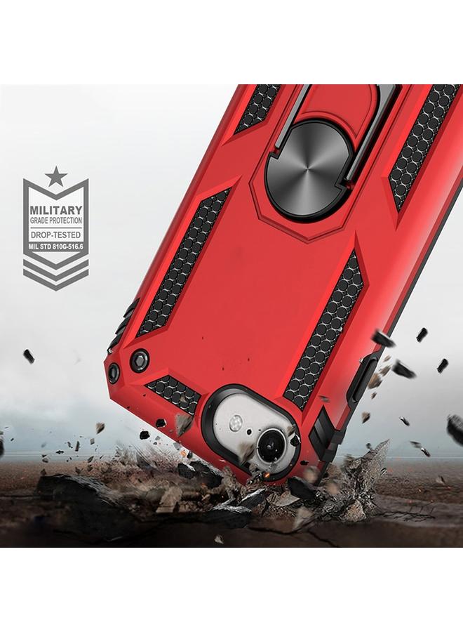 S-TOP Case For iPhone SE 2022 / SE 2020 Shockproof TPU + PC Protective Case with 360 Degree Rotating Holder - Image 5