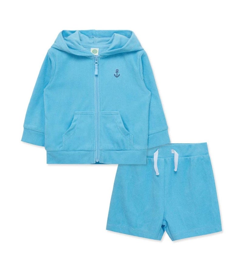 The Mom Store Blue Cover Up Set - Image 1