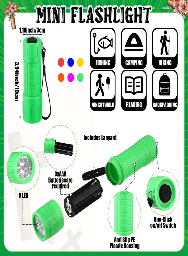 Shinymoon 84 Pcs Vacation Bible School Gifts Christian Jesus is The Light Gift Mini Flashlight Rubber Wristbands Crystal Cross Necklace Cross Pen Set for Easter Bible Verse Church Gifts Rewards - Image 2