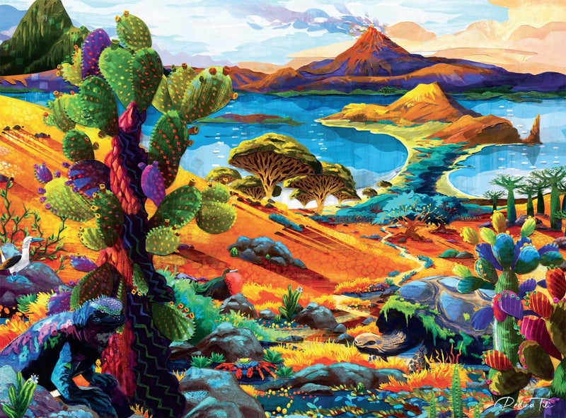Buffalo Games Redina Tili Galapagos 1000 Piece Jigsaw Puzzle for Adults Challenging Puzzle Perfect for Game Nights Finished Size is 2675 x 1975 - Image 3