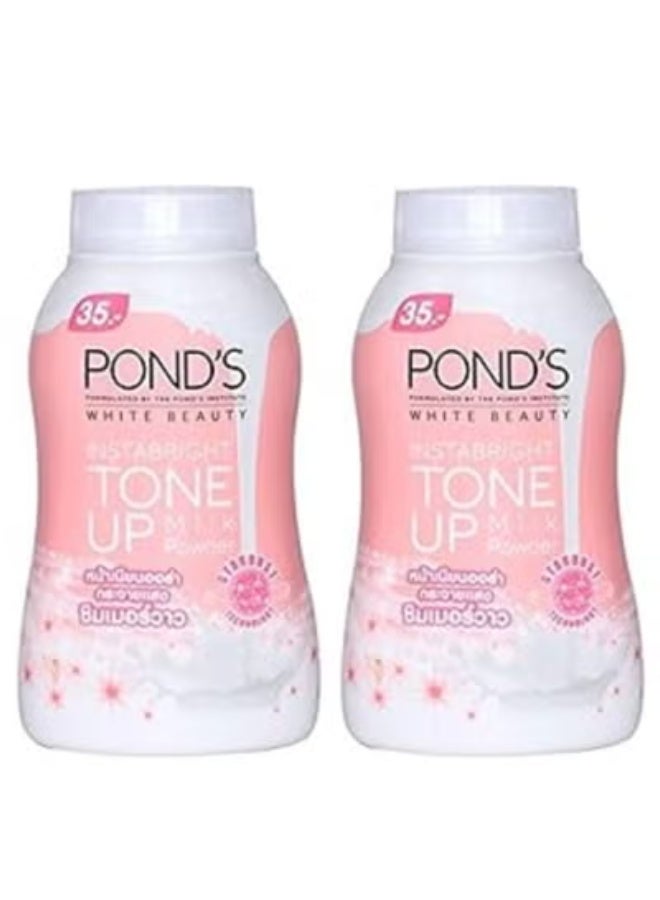 White Beauty Instabright Tone Up Milk Powder 40g 2 pcs