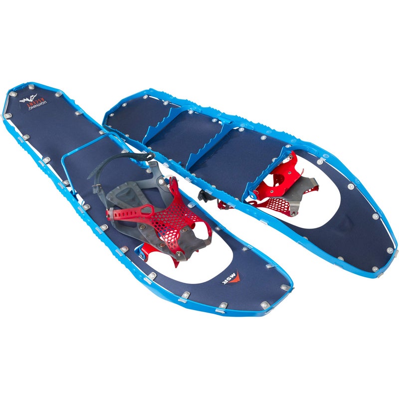 MSR Lightning Ascent Backcountry Mountaineering Snowshoes with Paragon Bindings 30 Inch Pair Cobalt Blue