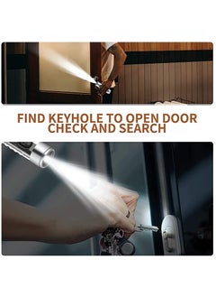 SYOSI Mini LED Flashlights USB Rechargeable Small Keychain Flashlight with 11 Modes of Main & Side Light, Portable Pocket EDC Flash Light for Daily Using, Backpacking, Camping, and Hiking, etc.  - Image 2