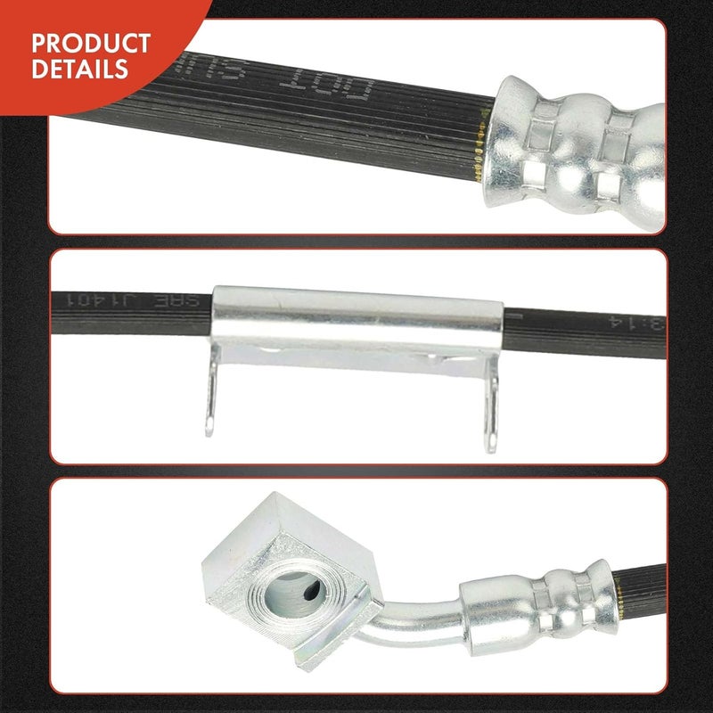 A-Premium Front Driver Side Brake Hydraulic Hose - Image 5
