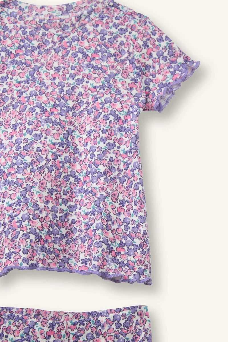 DeFacto Baby Girl 2 Piece T-Shirt Pants Pyjamas Set