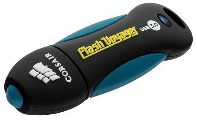 CORSAIR Corsair CMFVY3A-64GB 64 GB USB 3.0 Flash Voyager Flash Drive, Black - Image 1