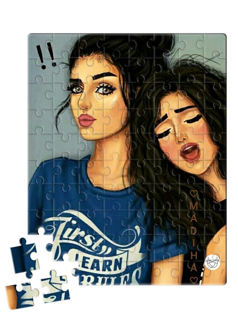 Reeman Design Puzzle printed with friendship design