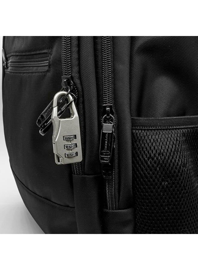 Mini Suitcase Lock – 3-Digit Combination Padlock, Durable and Weatherproof for Luggage, Suitcases & Backpacks (Silver) - Image 4