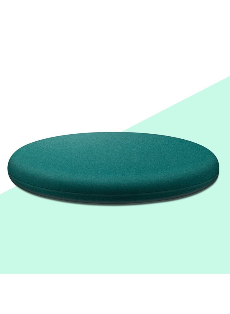 15.7in Round Memory Foam Seat Cushion with Healthy Cycle - Small Floor Mat with Comfortable and Breathable - Office Chair Cushion for Relief Pain - Image 1