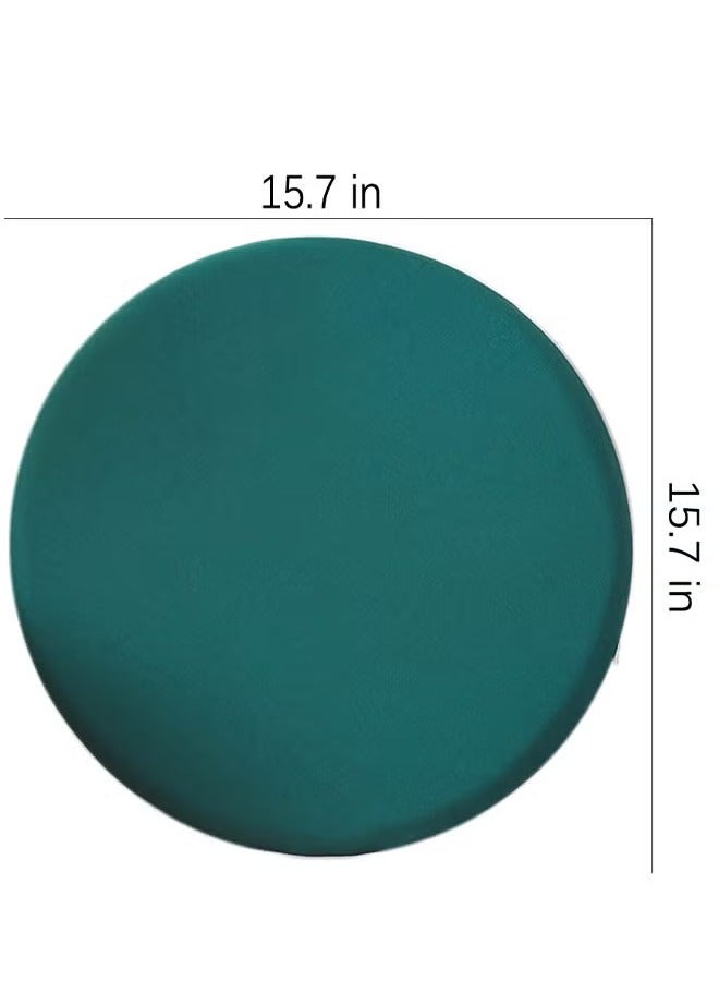 15.7in Round Memory Foam Seat Cushion with Healthy Cycle - Small Floor Mat with Comfortable and Breathable - Office Chair Cushion for Relief Pain - Image 2