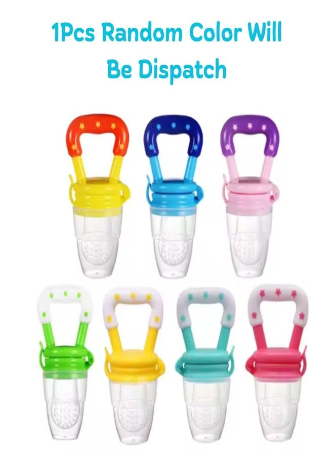 KALRA MAGIC® Baby Feeding & Hygiene Combo Set – Spoon Feeder Bottle, Teether, Fruit Feeder, Bib & Finger Brush | Safe, Easy & Hygienic Essentials for Newborns, Infants & Toddlers (Multiple Variants) (BABY-CARE-COMBO-4IN1-003) - Image 2