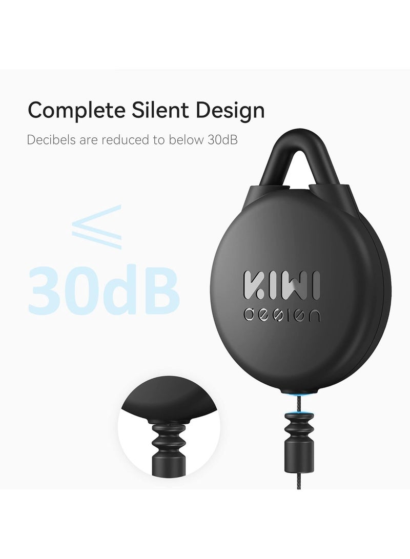 KIWI design V2 VR Pulley System - Black (6 Packs) - Image 4