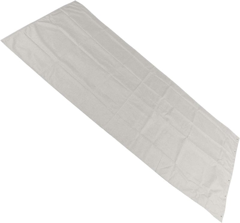 Shower Curtain Linen - Like Polyester Fabric, Waterproof Bath Curtain, Beige 80x180cm - Quick Drying, Ideal for Home and Hotel Bathrooms - Image 2