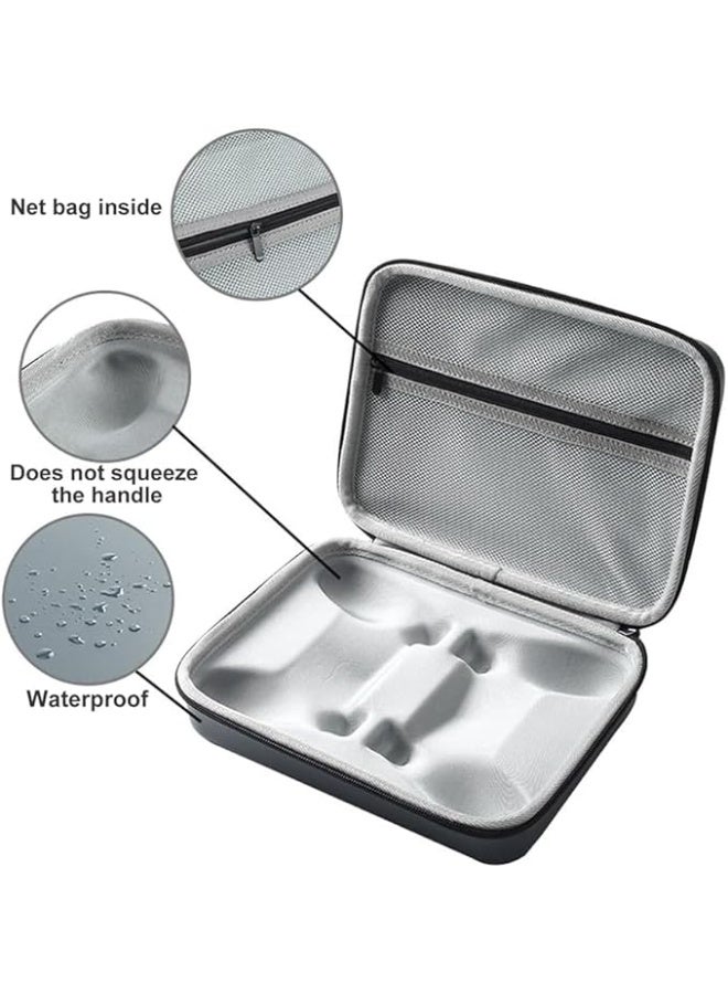 Dual Controller Carrying Case for PS4 PS5 DualSense Gamepad Hard EVA Storage Bag Shockproof Waterproof Travel Carry Case - Image 2